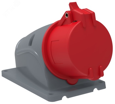 Iek PSN12-016-5 Розетка стационарная ССИ-115 16А-6ч/200/346-240/415В 3Р + РЕ+ N IP44 MAGNUM ИЭК