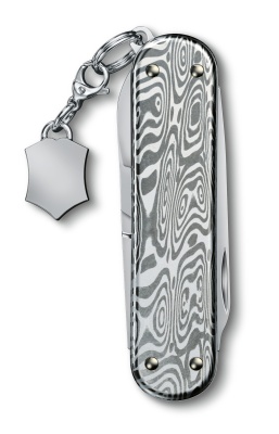 Нож перочинный Victorinox Classic Brilliant Damast (0.6221.34) 58мм 5функц. серебристый подар.коробка