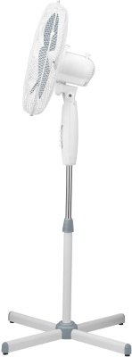 Вентилятор напольный Scarlett SC-SF111B27 45Вт скоростей:3 серый/белый