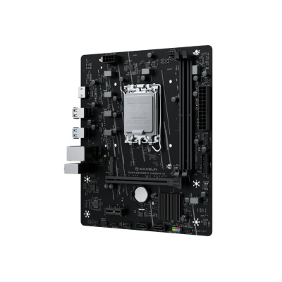 Материнская плата Maxsun MS-Challenger H610M-H V1 H610, LGA1700, 2*DDR4, 1*PCIEx16, 1*PCIEx1, 1*M.2, 4*USB3.2Gen1, 6*USB2.0, 2*SATA3.0, 1G, HDMI, M-ATX, RTL