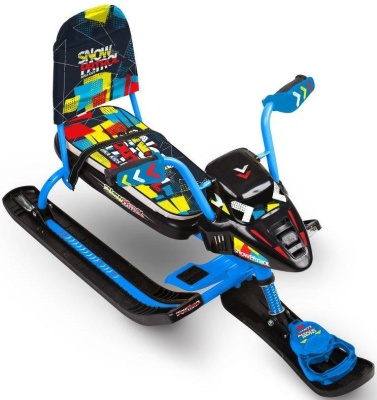 Снегокат Ника Snowpatrol синий (СНД2/SP4)