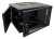 Шкаф коммутационный Lanmaster Next TWT-CBWNG-12U-6X6-BK 12U 550x600мм пер.дв.стекл 60кг черный
