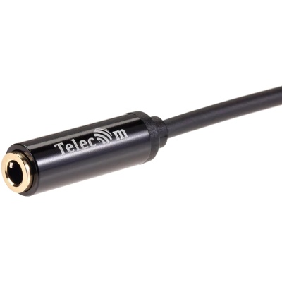 Кабель удлинит 3.5 Jack (M) - 3.5 Jack (F), 2м Telecom PRO <TAV7179M-2M> VCOM Кабель-переходник Telecom Jack 3.5 mm M/Jack 3.5 mm F (TAV7179M-2M)