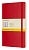 Блокнот Moleskine CLASSIC SOFT QP617F2 Large 130х210мм 192стр. клетка мягкая обложка красный