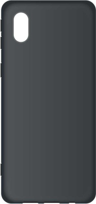 Чехол (клип-кейс) BoraSCO для Samsung Galaxy A01 Core черный (матовый) (39204)