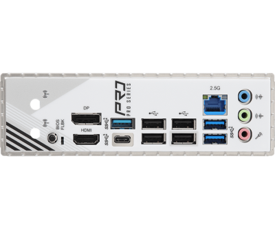 Материнская плата ASROCK A620AM Pro RS, AM5, A620, 4*DDR5, 4*SATA, 3*M.2, 4*USB 2.0, 4*USB 3.2, Type-C, 2*PCIx16, 1*M.2 (Key E), HDMI+DP, mATX