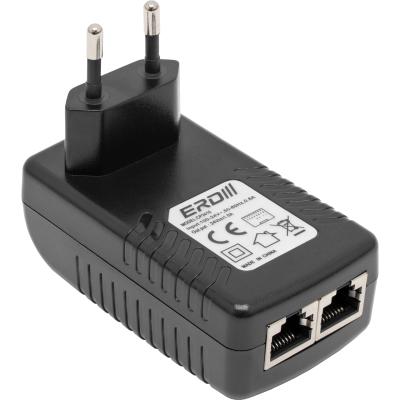 Инжектор PoE CP2410 24VDC 24W IEEE 802.3at LED