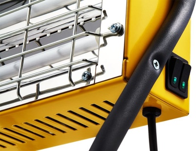 Обогреватель инфракрасный Ballu BIH-LM-1.5-S 1500Вт желтый