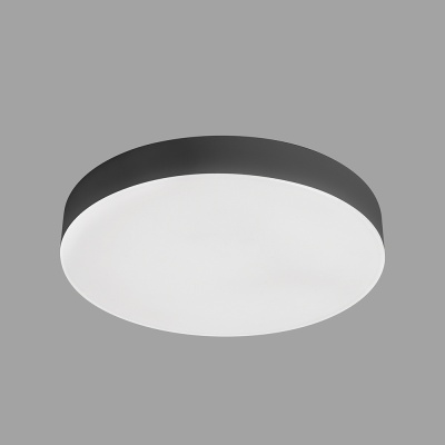 Светильник светодиодный ДПО-18w 4000K 1440Лм черный IP44