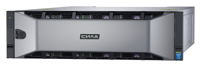 СИЛА CX3-1043  3U гибридная система хранения данных (до 222 ПБ)