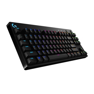 Клавиатура Logitech Gaming Pro механическая черный USB for gamer LED