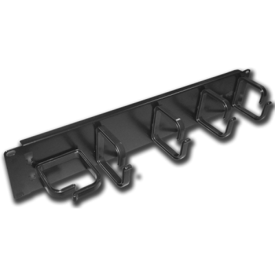 Кабельный органайзер Вертикальный Lanmaster LAN-ORG-2U односторонний кольца 2U глуб.:78мм