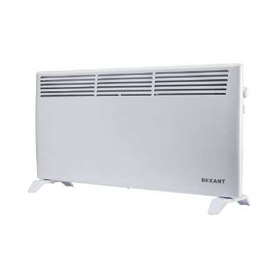 Rexant (60-0120) Конвектор электрический с механическим термостатом, 2кВт, СТИЧ-нагревательный элемент, ножки