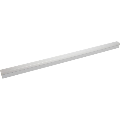 Светильник светодиодный ДПО-24вт 4000К 2400Лм линейный рассеиватель матовый в алюминиевом корпусе белый