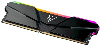 Модуль памяти Netac Shadow RGB DDR4-2666 8GB C19 Grey, 19-19-19-43, 1.2V, RGB Радиатор