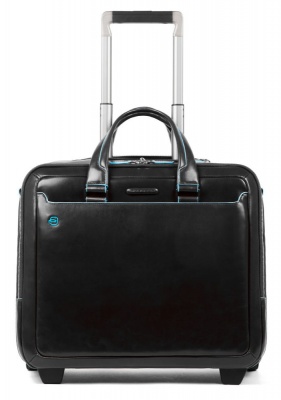 Сумка дорожная Piquadro BLUE SQUARE (BV5014B2/N) 42x36.5x20см 25л. 3.06кг. кожа натуральная черный