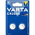 Батарейка Varta ELECTRONICS CR2025 BL2 Lithium 3V (6025) (2/20/200) Varta PRIMARY LITHIUM CR2025 (06025101402)