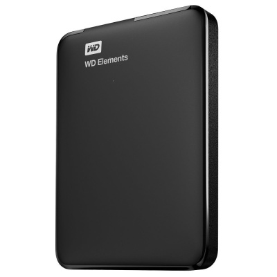 Жесткий диск WD USB 3.0 1Tb WDBUZG0010BBK-WESN Elements Portable 2.5" черный