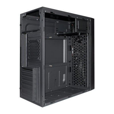 Exegate EX290172RUS Корпус Miditower ExeGate AA-440 (ATX, без БП, 2*USB, аудио, черный)