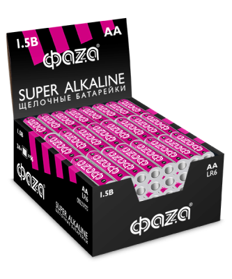 Элемент питания алкалиновый, LR 6(АА) Super Alkaline 4шт
