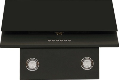 Вытяжка каминная Elikor Рубин S4 60П-700-Э4Д антрацит/черное стекло управление: кнопочное (1 мотор)