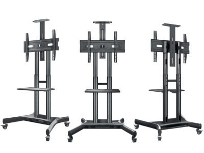 Мобильная стойка ONKRON TS1551чёрная