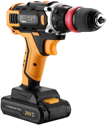 Дрель-шуруповерт Deko GCD12DU3 12Вт аккум. патрон:быстрозажимной (063-4114)