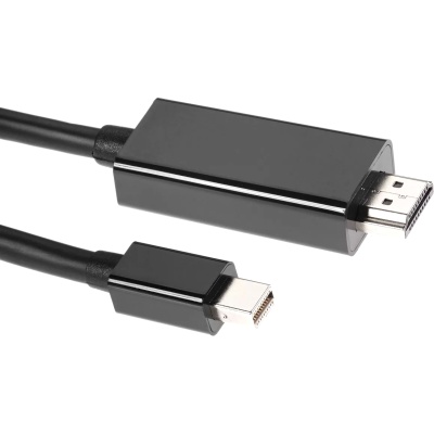 Кабель-переходник Mini DisplayPort M => HDMI M 1.8m Telecom <TA695> VCOM Кабель-переходник Telecom Mini DisplayPort M/HDMI M (TA695)