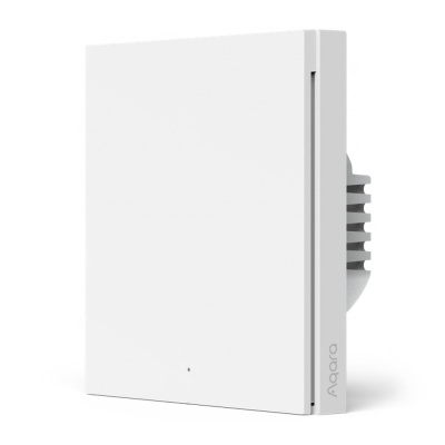 Умный выключатель Aqara Smart Wall Switch H1 EU ( Neutral, Single Rocker) (WS-EUK03)