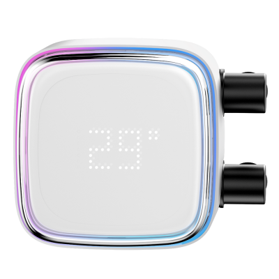 Жидкостная система охлаждения Ocypus Iota L24 WH ARGB White 280W/ All Intel/ AMD AM*/ Digital display / Screws
