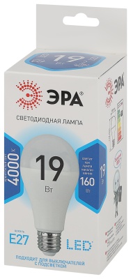 ЭРА Б0031703 Светодиодная лампа груша LED A65-19W-840-E27