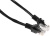 Патч-корд PP12-0.25M/BK 1000G UTP 4 пары cat5E CCA molded 0.25м черный RJ-45 (m)-RJ-45 (m)