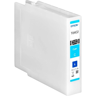 Картридж Epson WF-C81xx / WF-C86xx Ink Cartridge L Cyan (C13T04C240)