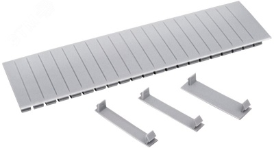 Iek YZM10-12 Заглушка  12 модулей серая