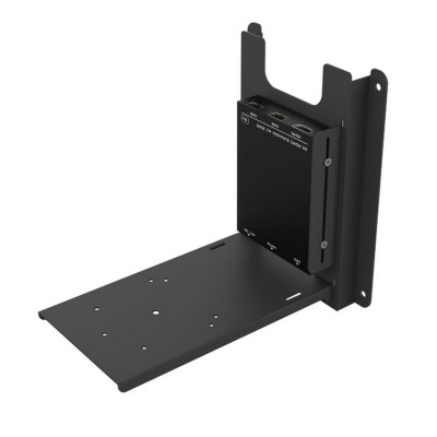 Кронштейн DIGIS DSM-PV200-B для камер. Настенное крепление, с крышкой для кабеля, с креплением для трансмиттера. Цвет - черный.