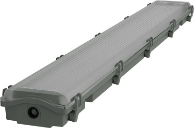 Светильник Gauss Lite СПП-Т8-G13 серый прямоугольный (909437260)