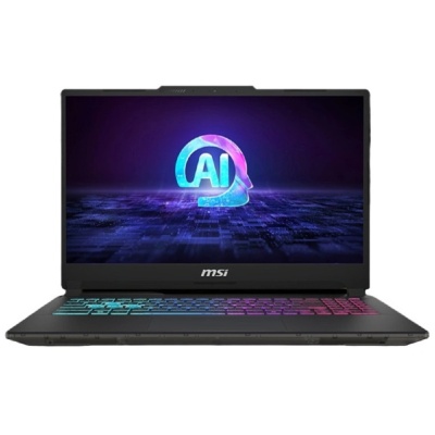 Ноутбук MSI Cyborg 15 AI A1VEK-244XRU черный Intel Core Ultra 7 155H/16Gb/SSD512Gb/RTX4050 6Gb/15.6"/IPS/FHD/1920x1080/144Hz/NoOS