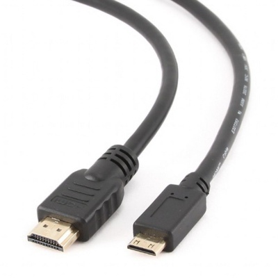 Кабель Cablexpert Кабель HDMI-miniHDMI Cablexpert CC-HDMI4C-10, 19M/19M, 3.0м, v1.4, 3D, Ethernet, черный, позол.разъемы, экран, пакет