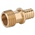 Переходник Gappo с наружной резьбой бронзовый 20-R 1/2"