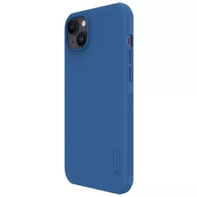 Чехол Super Frosted Shield Pro, синий, (AP IP15 Plus)