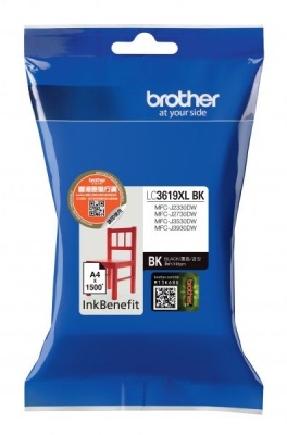 Картридж струйный Brother LC3619XLBK черный (3000стр.) для Brother MFC-J3530DW/J3930DW