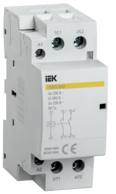 Контактор модульный IEK MKK11-63-20