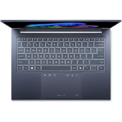 Ноутбук Acer Swift Go 14 AI SFG14-75-974A Intel Core Ultra 9 288V/32Gb/SSD1Tb/14"/OLED/WUXGA/1920x1200/60Hz/NoOS/Blue/1.25kg (NX.JNBCD.00A)