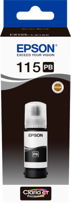 Контейнер с чернилами Epson 115 EcoTank Photo Black ink bottle (C13T07D14A)