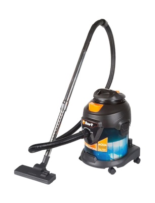 Строительный пылесос Bort BSS-1415-Aqua 1400Вт (уборка: сухая/влажная) синий