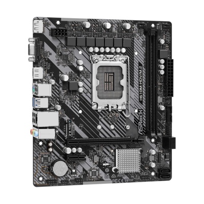 Материнская плата Asrock H610M-HDV/M.2 R2.0 Soc-1700 Intel H610 2xDDR4 mATX AC`97 8ch(7.1) GbLAN+VGA+HDMI+DP