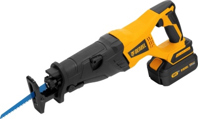 Пила сабельная аккумуляторная бесщет BRC-120,  18В Li-Ion// Denzel