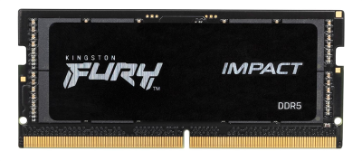 Оперативная память Kingston DDR5 32GB 4800MT/s CL38 SODIMM FURY Impact PnP (KF548S38IB-32)