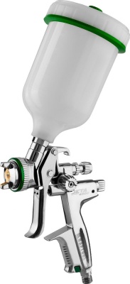 Краскораспылитель Kraftool 06555-1.3 430л/мин соп.:1.3мм бак:0.6л