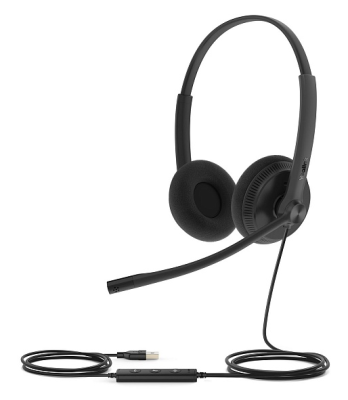 Гарнитура проводная Yealink UH34 Lite Dual UC